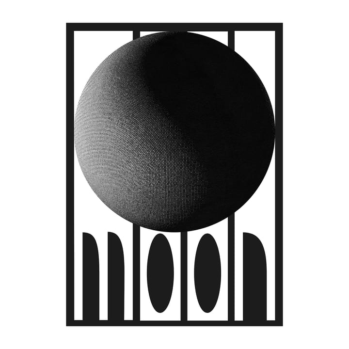 Plakat Moon - 50x70cm - Paper Collective