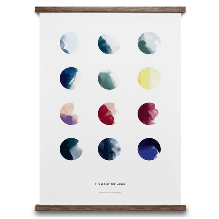 Plakat Moon Phases, 50x70 cm Paper Collective