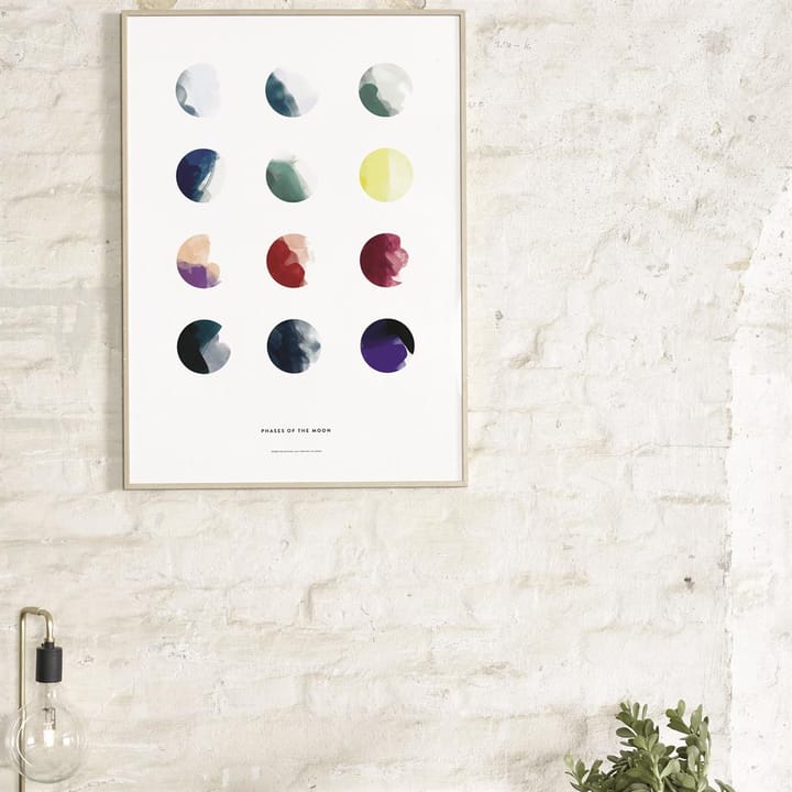 Plakat Moon Phases - 50x70 cm - Paper Collective