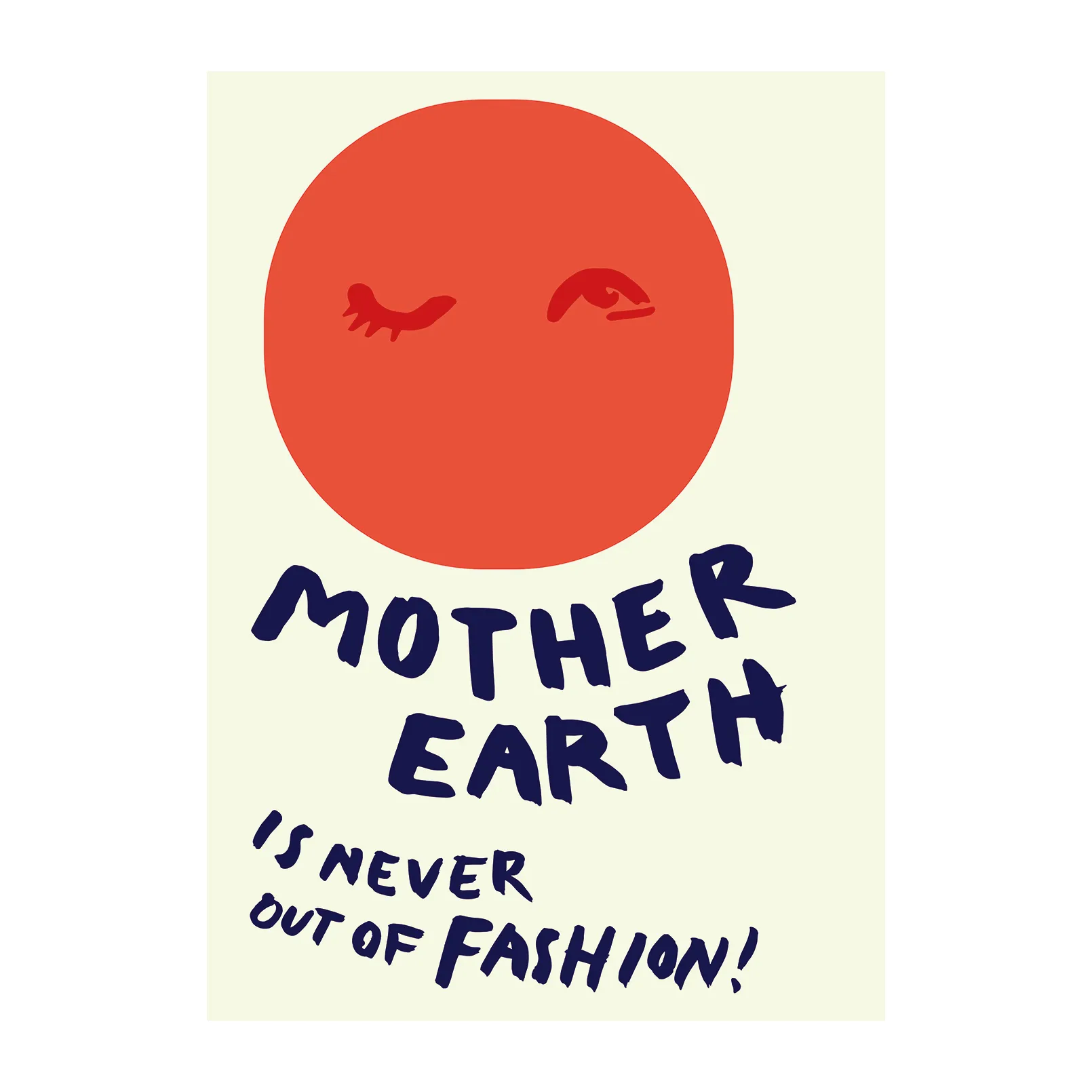 Plakat Mother Earth, 50x70 cm Paper Collective