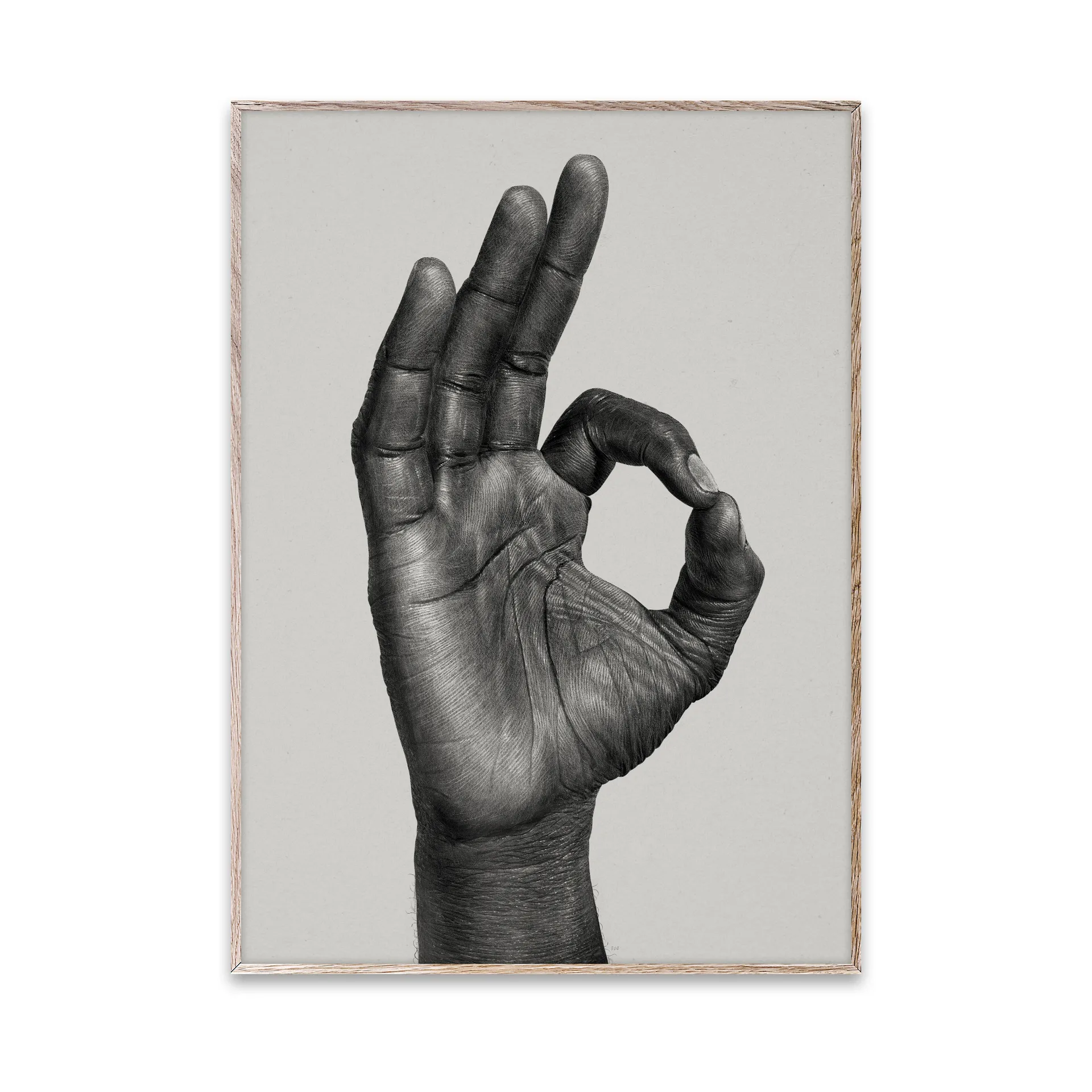 Plakat OK, 30x40 cm Paper Collective