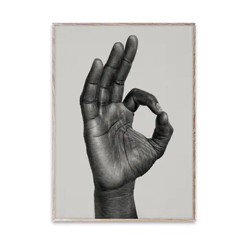 Plakat OK - 30x40 cm - Paper Collective