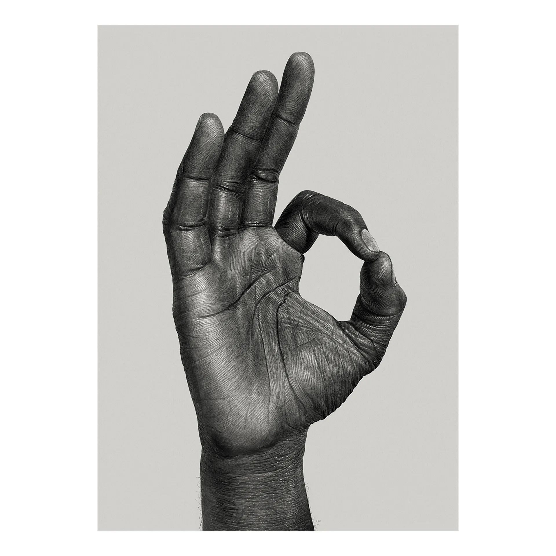 Plakat OK, 30x40 cm Paper Collective