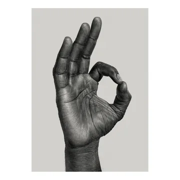 Plakat OK - 30x40 cm - Paper Collective