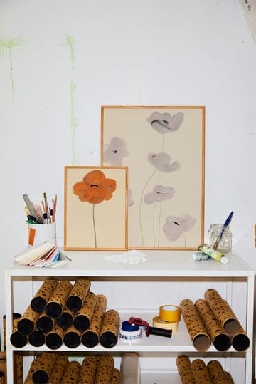 Plakat Orange Vallmo - 30x40cm - Paper Collective