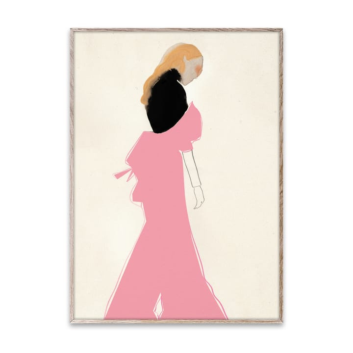 Plakat Pink Dress, 50x70 cm Paper Collective