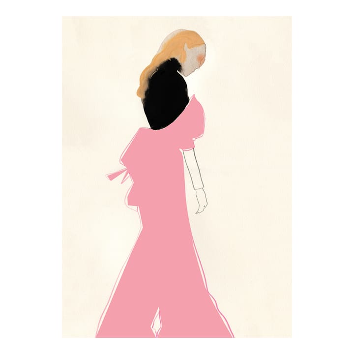 Plakat Pink Dress - 50x70 cm - Paper Collective
