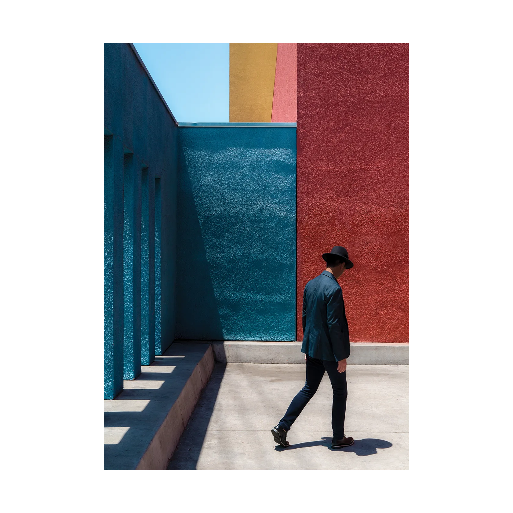 Plakat Primary Spaces, 30x40 cm Paper Collective