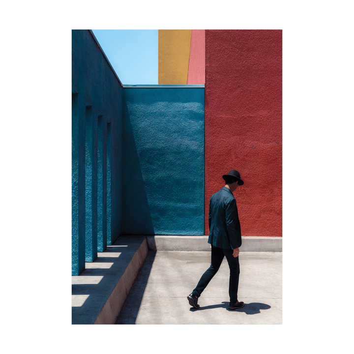 Plakat Primary Spaces - 30x40 cm - Paper Collective