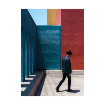 Plakat Primary Spaces - 50x70 cm - Paper Collective