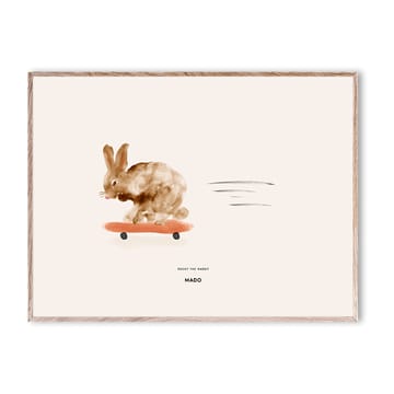Plakat Rocky the Rabbit - 30x40 cm - Paper Collective