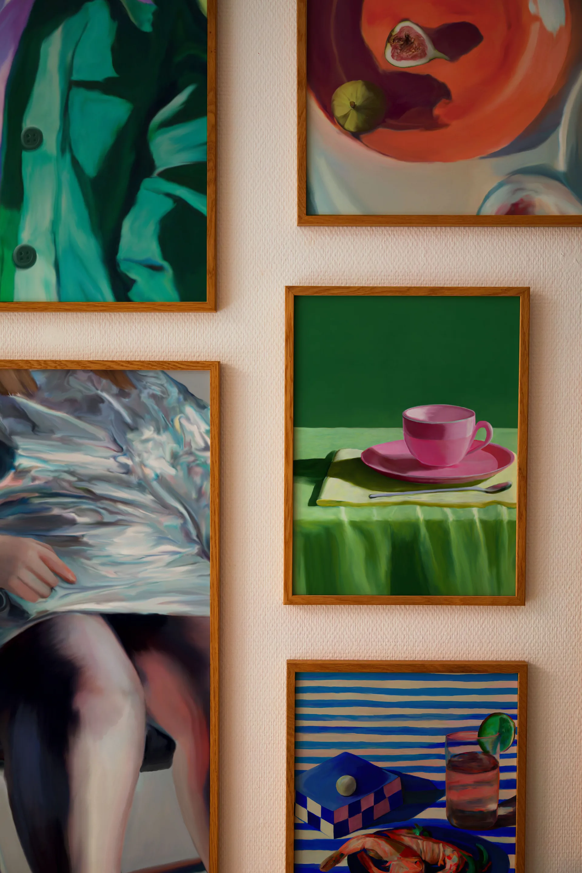 Plakat Shrimp & Stripes, 30x40 cm Paper Collective