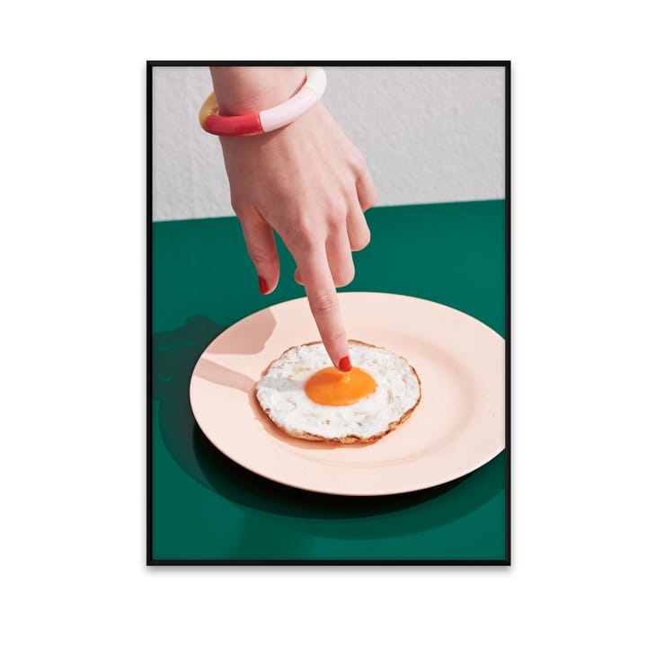 Plakat "Smażone jajko - 30x40 cm - Paper Collective