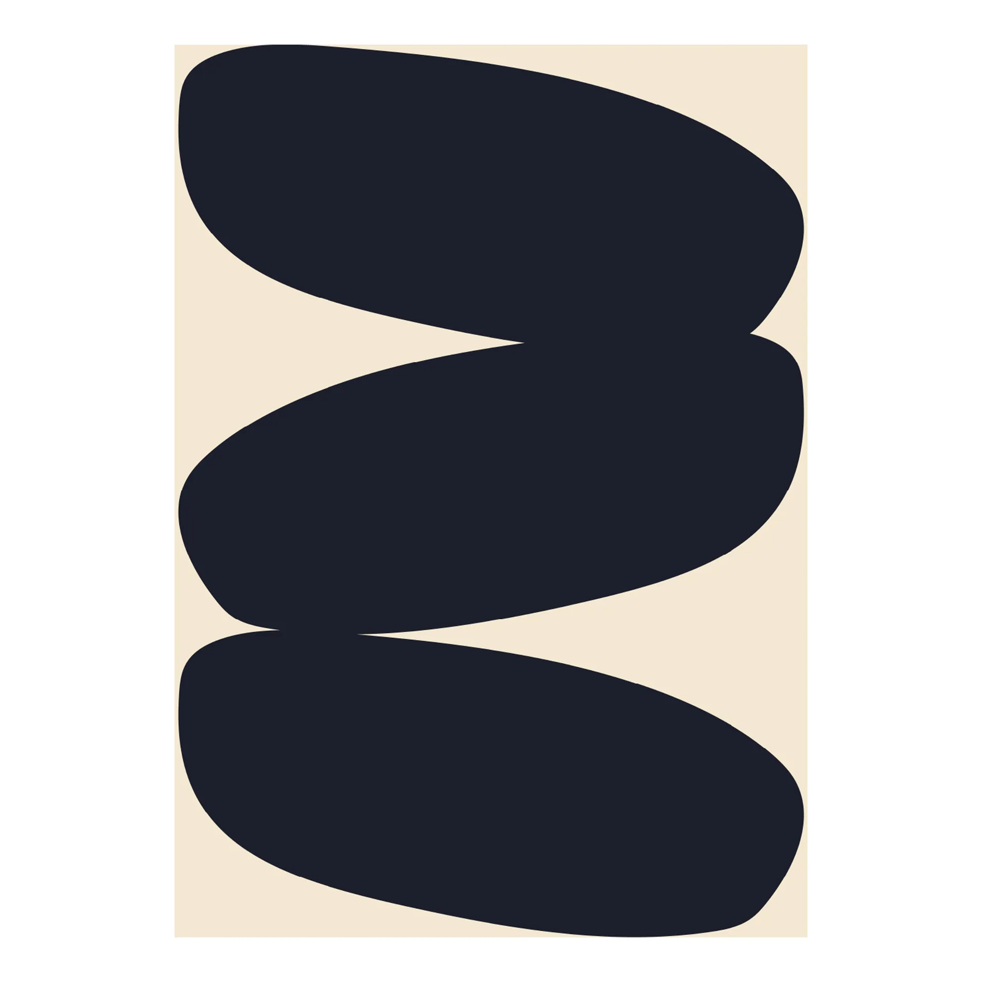 Plakat Solid Shapes 01, 50x70 cm Paper Collective