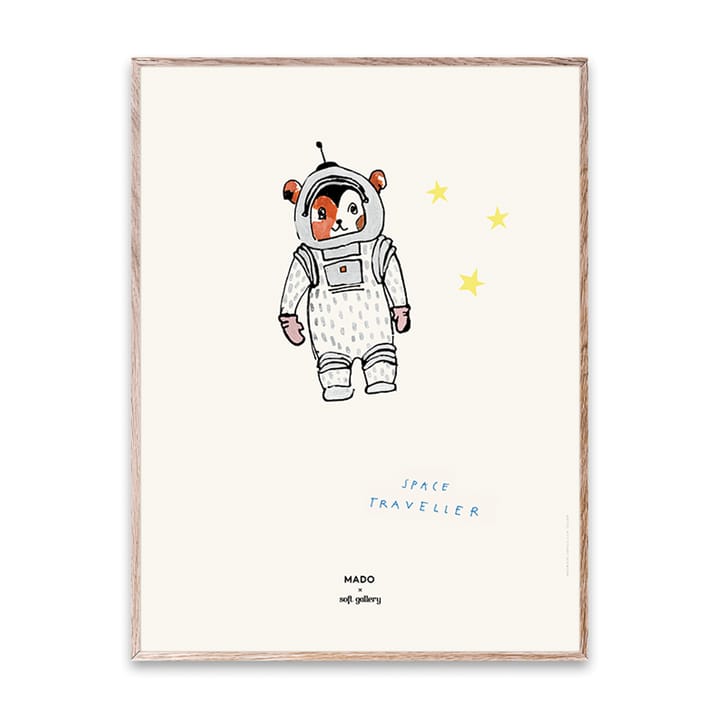 Plakat Space Traveller - 30x40cm - Paper Collective