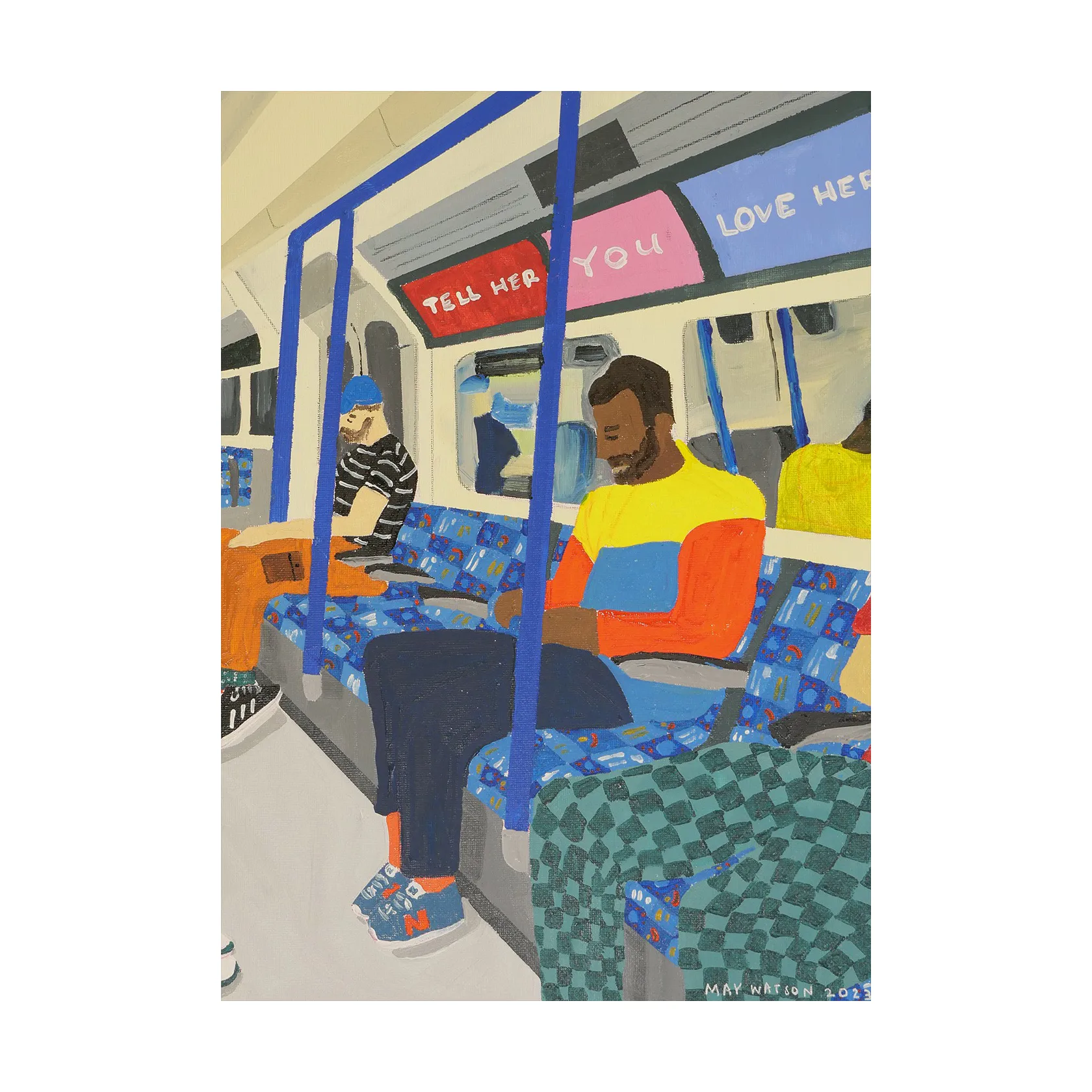 Plakat Tell Her You Love Her, 30x40 cm Paper Collective