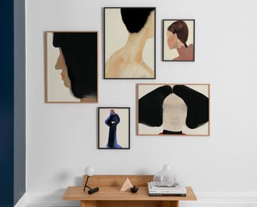 Plakat The Black Hair - 30x40 cm - Paper Collective