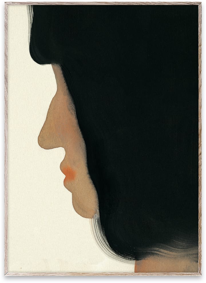 Plakat The Black Hair, 50x70 cm Paper Collective