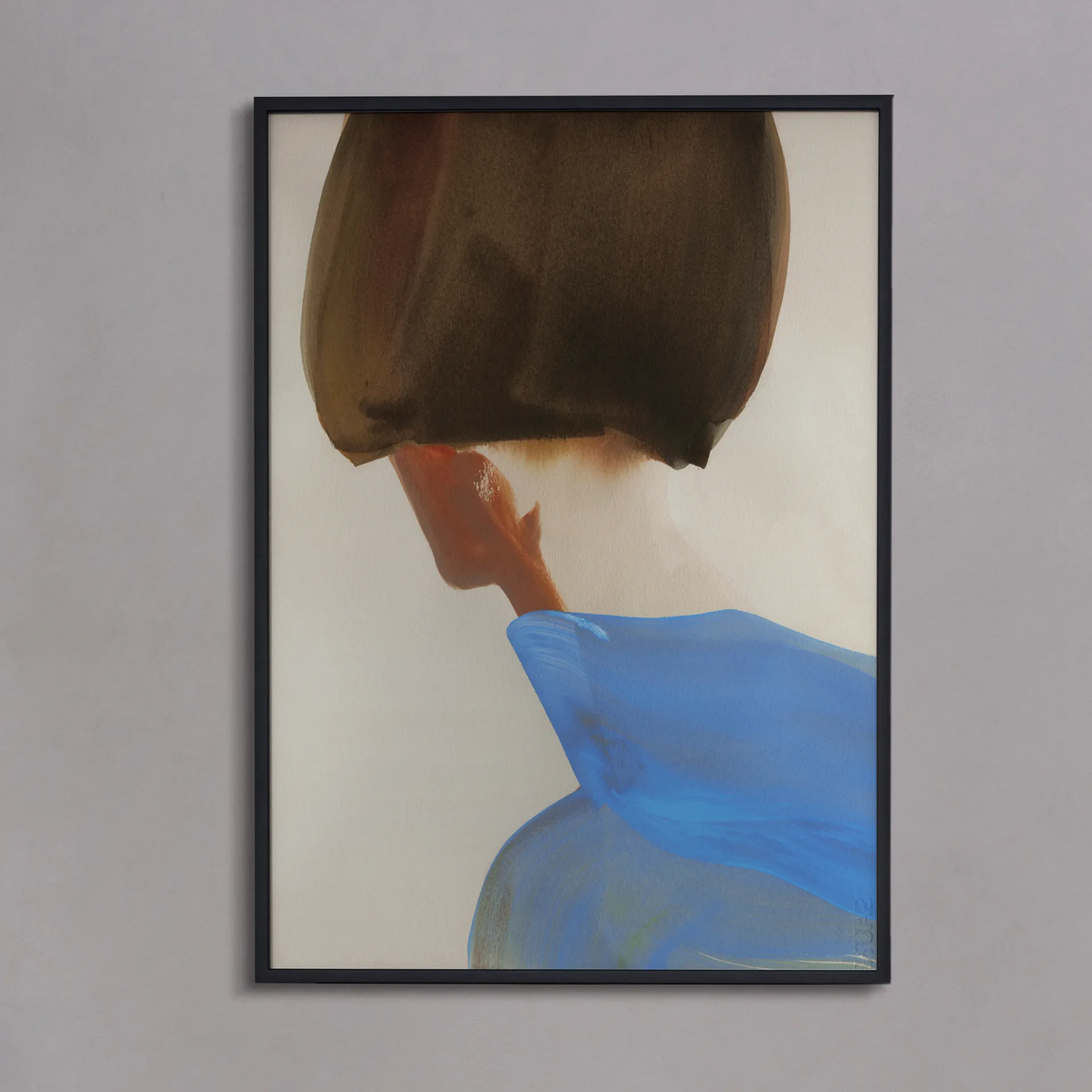 Plakat The Blue Cape, 50x70 cm Paper Collective