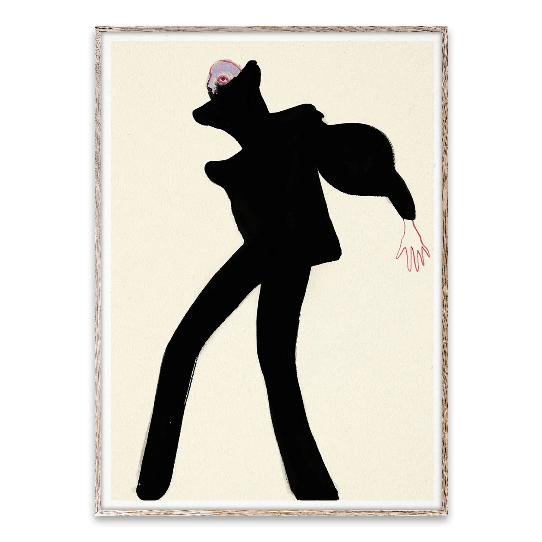 Plakat The Crow, 50x70 cm Paper Collective