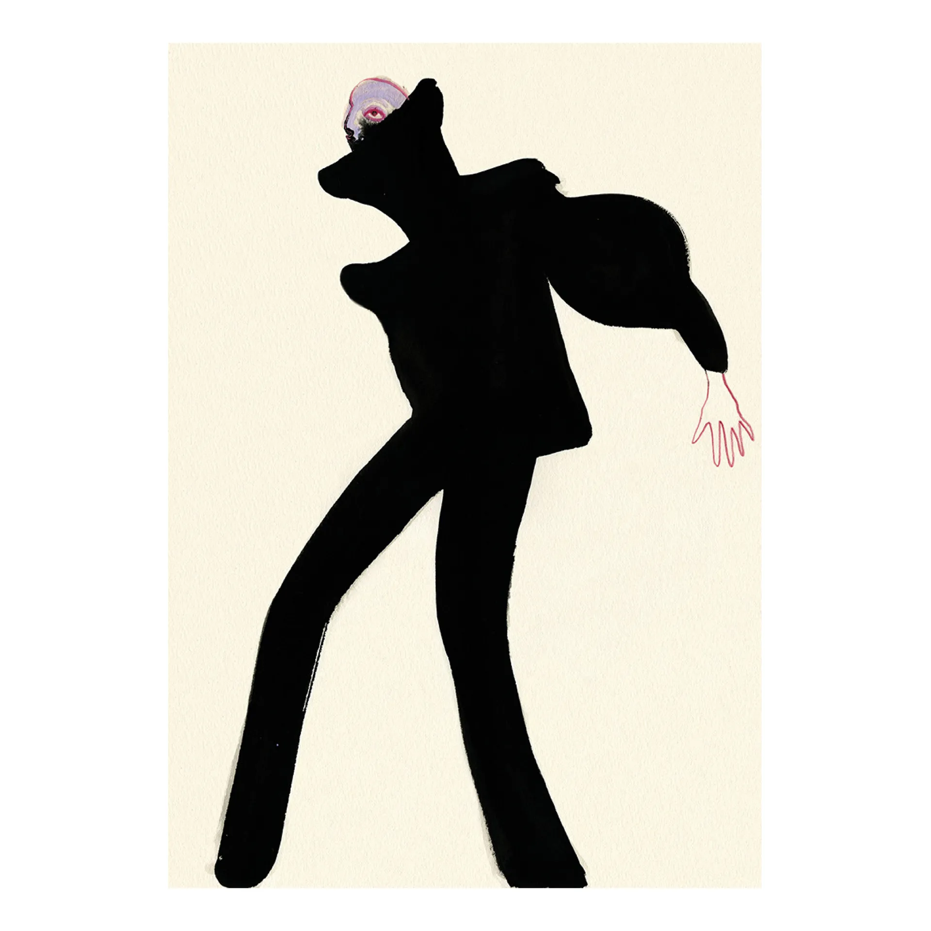 Plakat The Crow, 50x70 cm Paper Collective