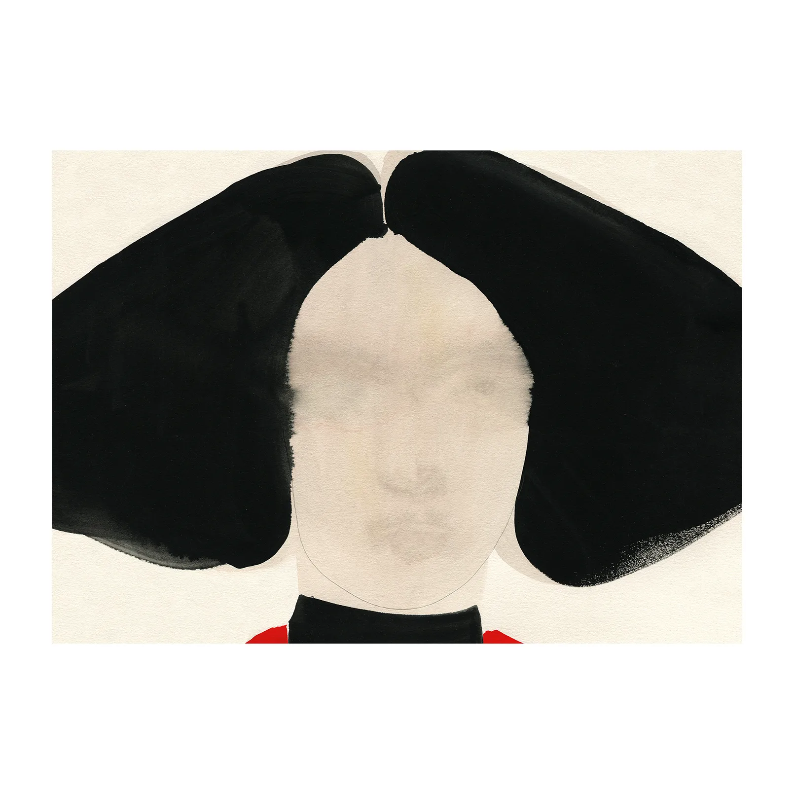 Plakat The Haircut, 30x40 cm Paper Collective