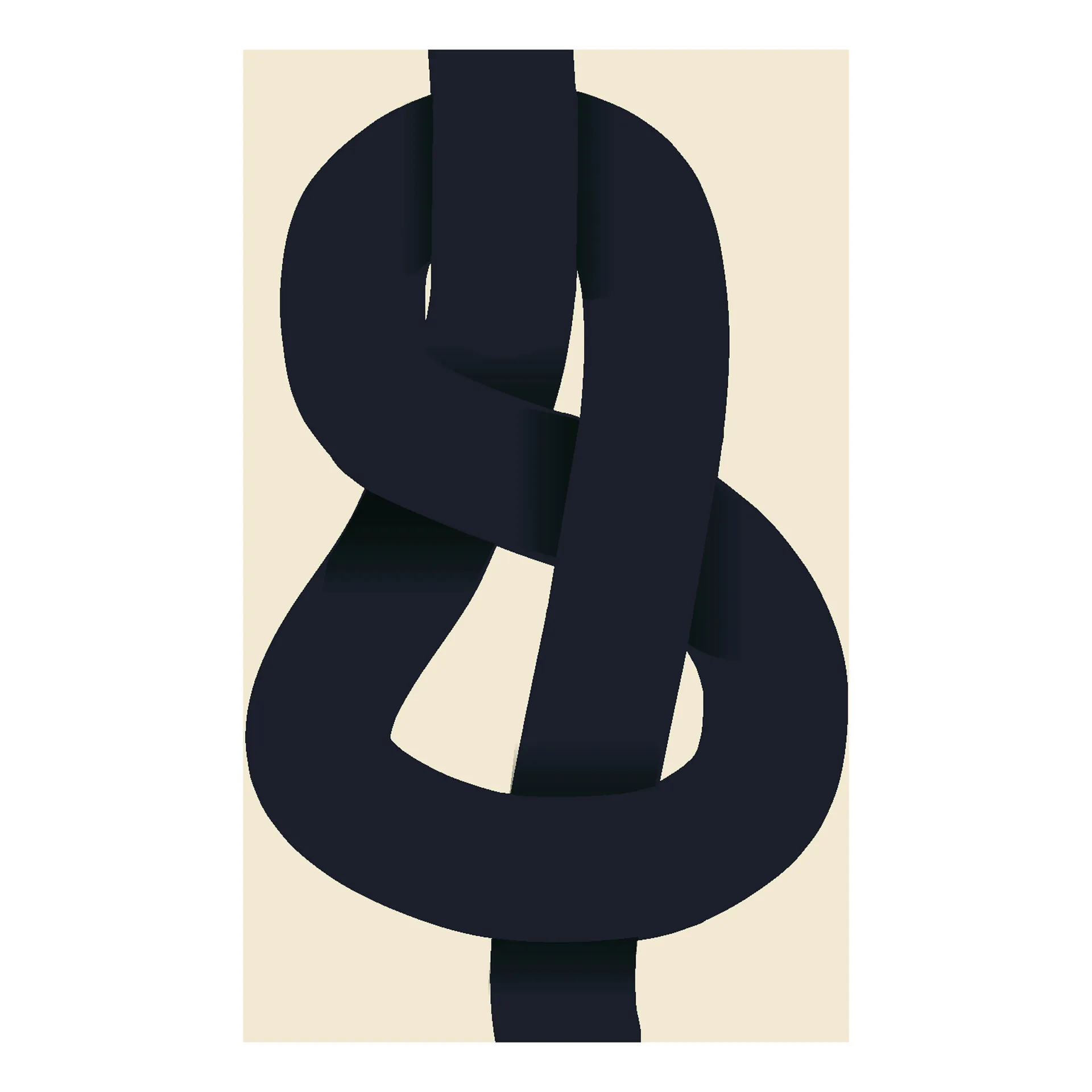 Plakat The Knot, 50x70 cm Paper Collective