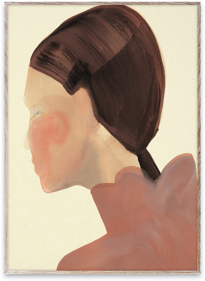 Plakat The Ponytail, 50x70 cm Paper Collective