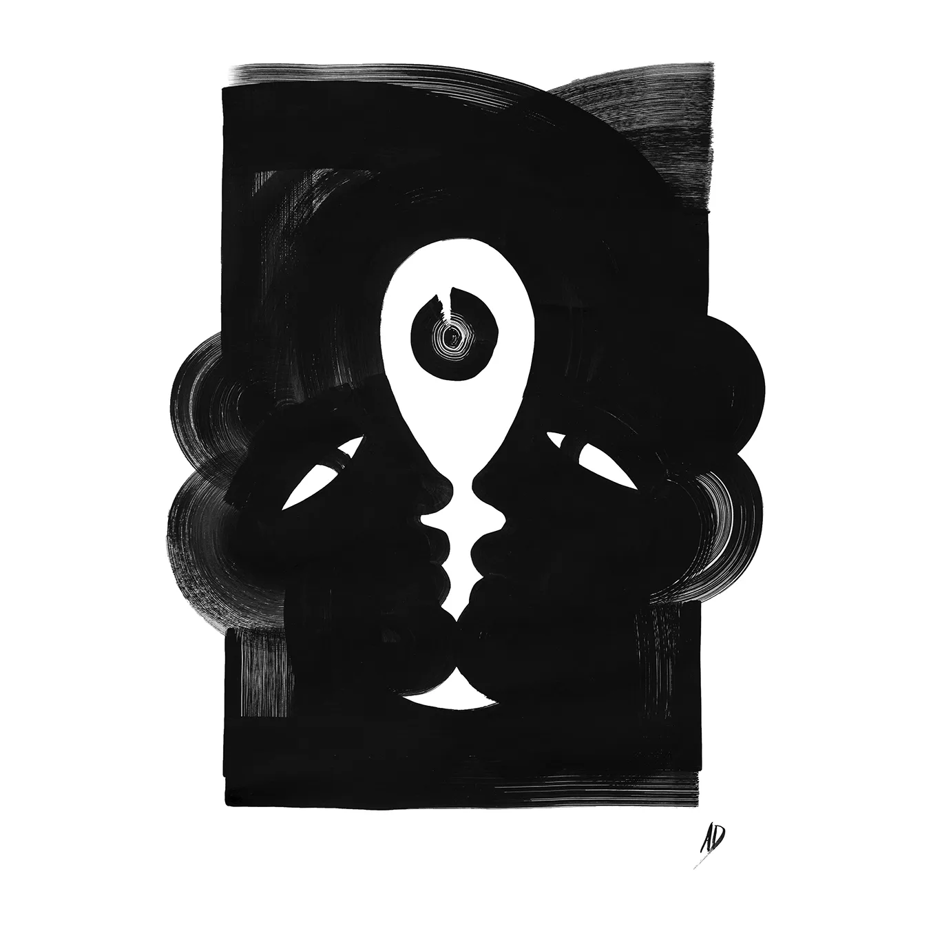 Plakat Totem 02, 30x40 cm Paper Collective