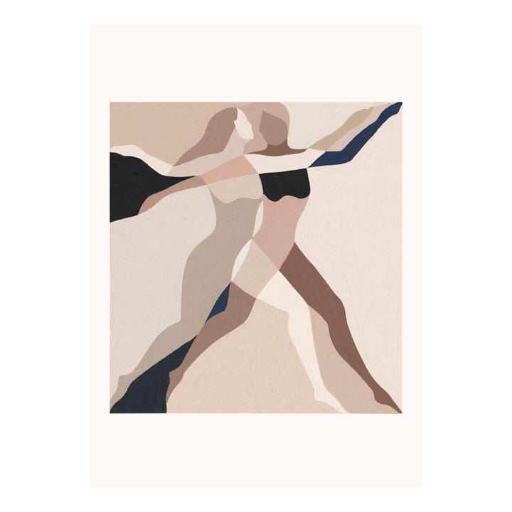 Plakat Two Dancers - 30x40 cm - Paper Collective