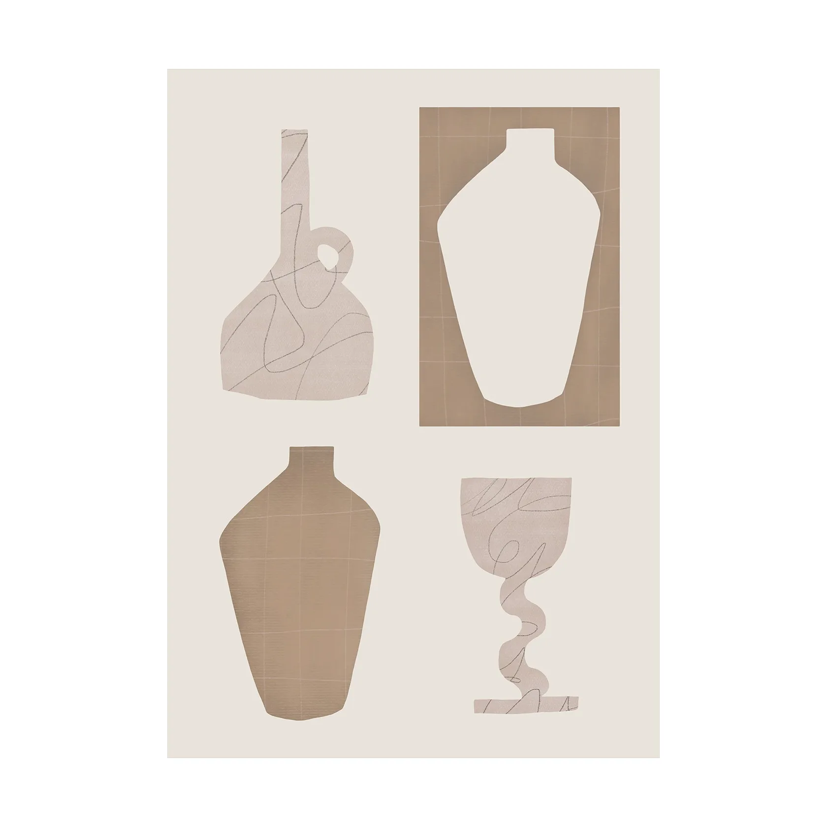 Plakat Vessel 01, 30x40 cm Paper Collective