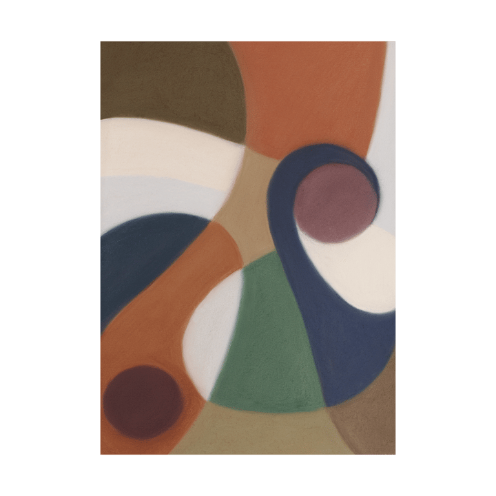 Plakat Wave , 30x40cm Paper Collective