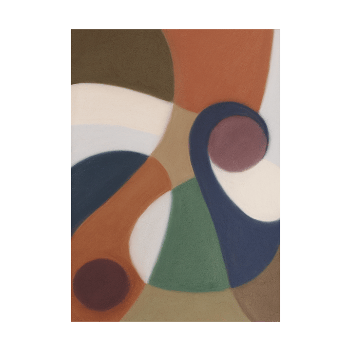 Plakat Wave  - 30x40cm - Paper Collective