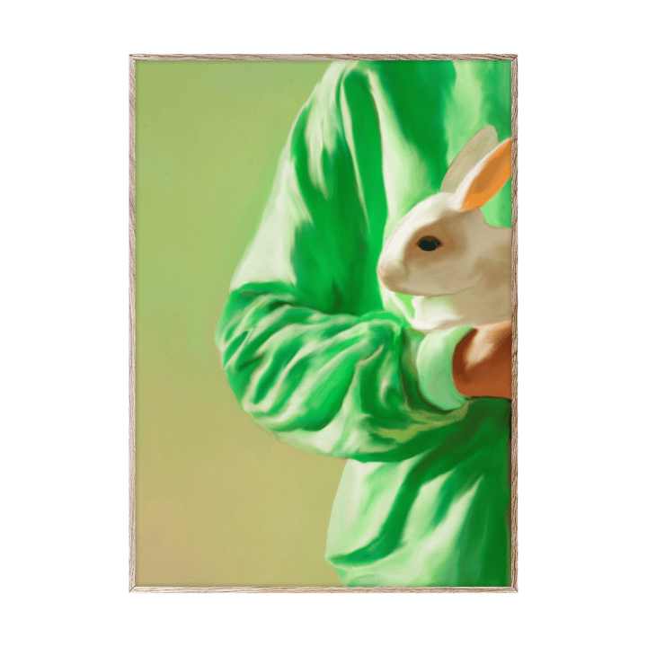 Plakat White Rabbit - 30x40 cm - Paper Collective