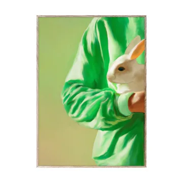 Plakat White Rabbit - 70x100 cm - Paper Collective