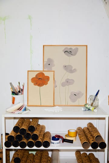Plakat White Vallmo - 50x70cm - Paper Collective