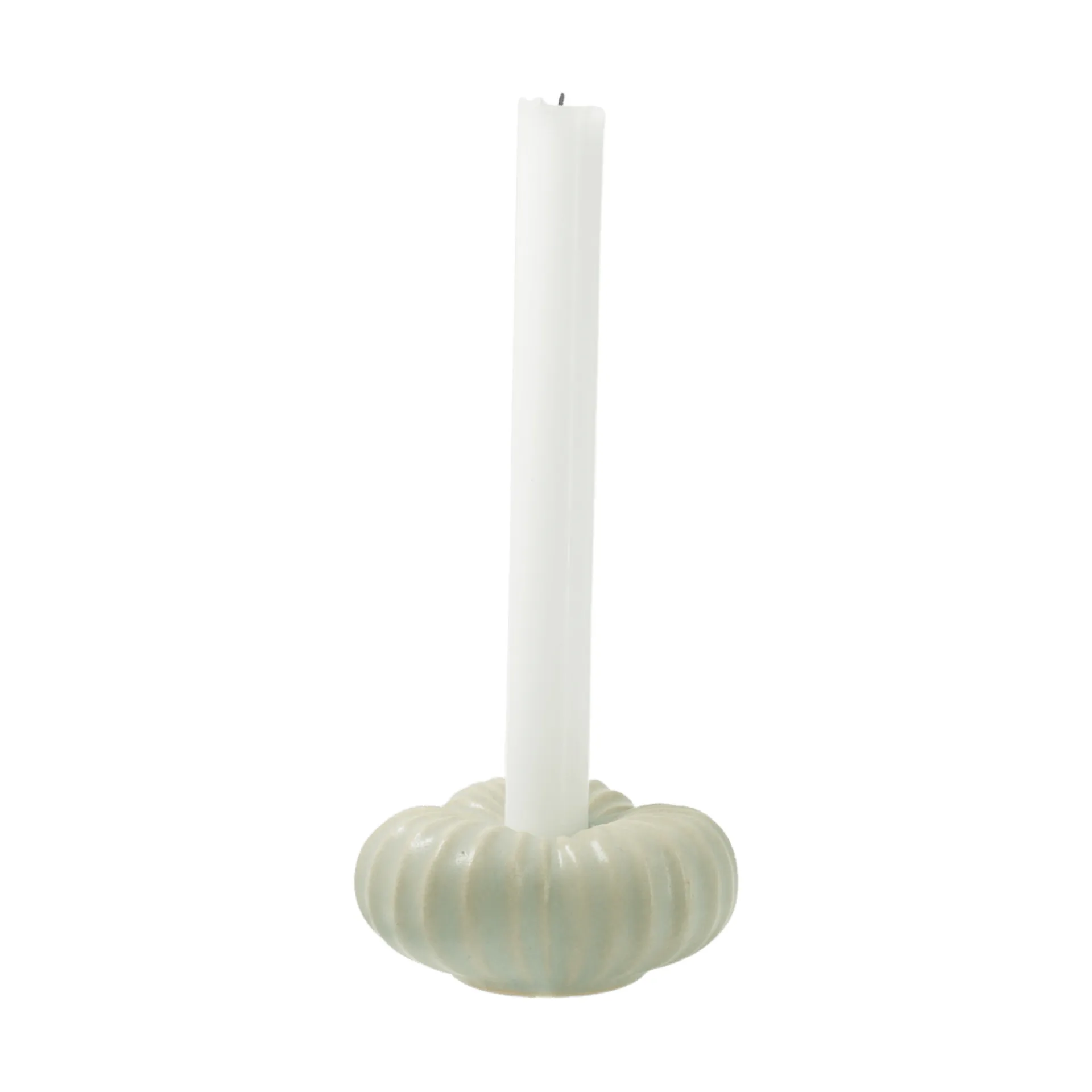 Świecznik Frö Ø10 cm, Szarozielony Paradisverkstaden