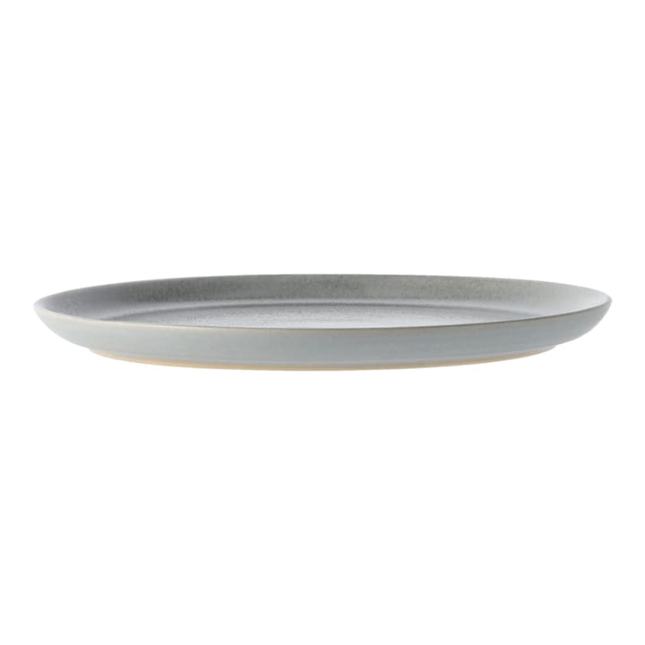Szary talerz Morgon Ø24 cm, 4-pak, Szary Paradisverkstaden