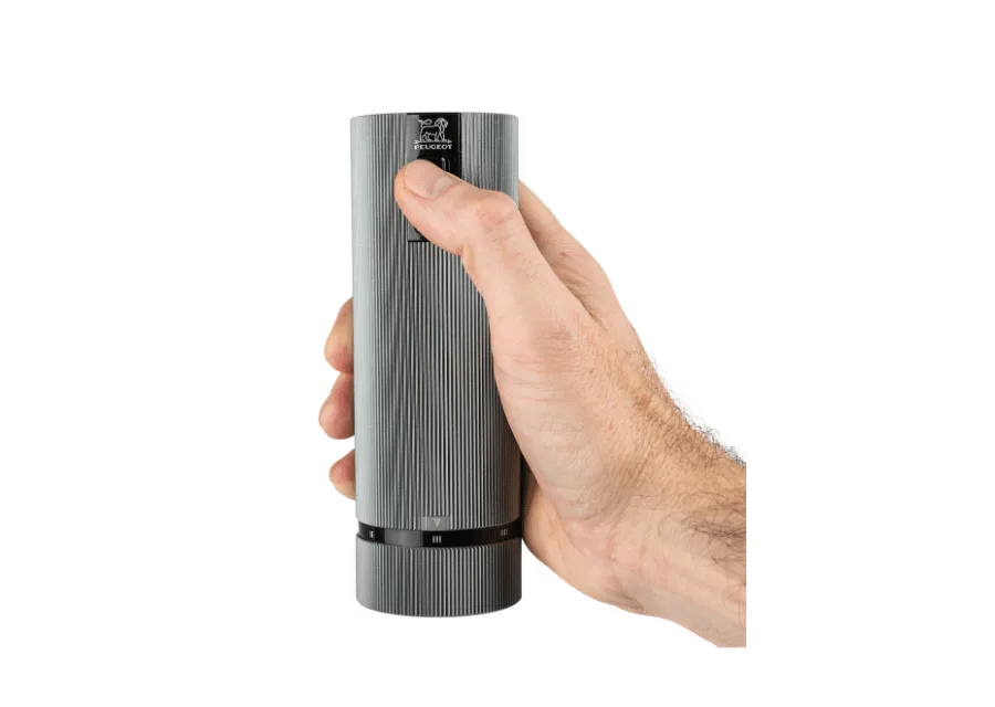 Elektryczny młynek do przypraw Line 2 szt, Węgiel-aluminium Peugeot