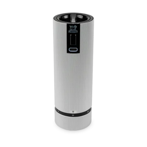 Elektryczny młynek do soli Line 15 cm, Aluminium Peugeot
