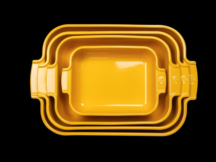 Forma ceramiczna Appolia 29,5x36 cm - Saffron yellow - Peugeot