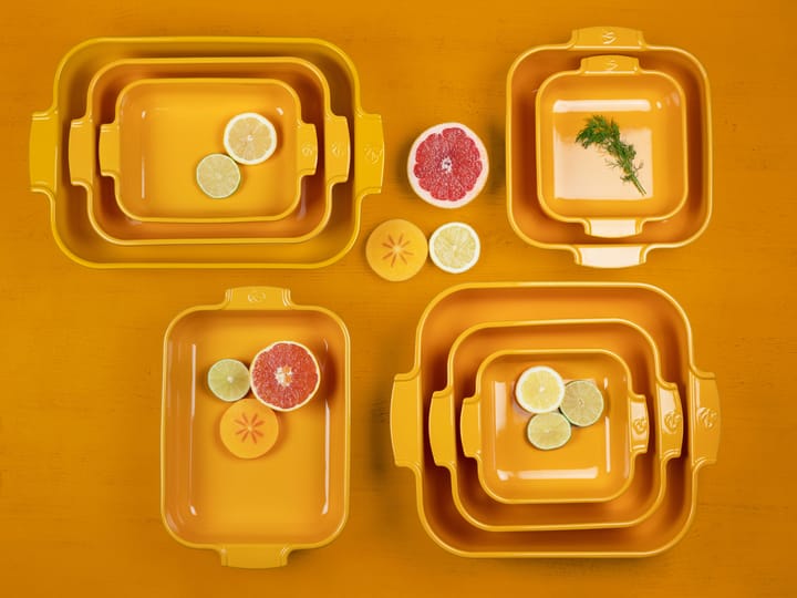 Forma ceramiczna Appolia 29,5x36 cm, Saffron yellow Peugeot