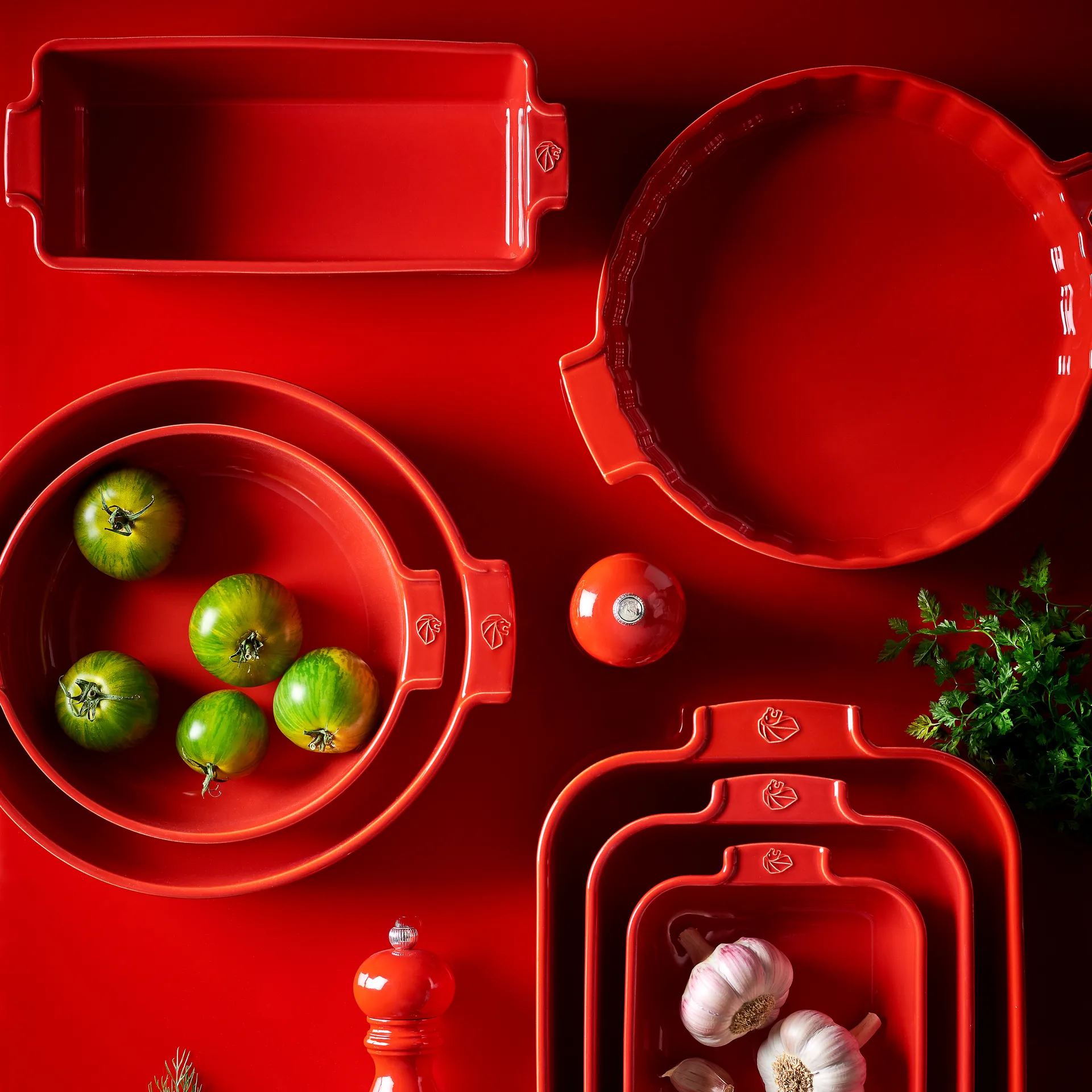 Forma do chleba Appolia 31 cm, Czerwony Peugeot