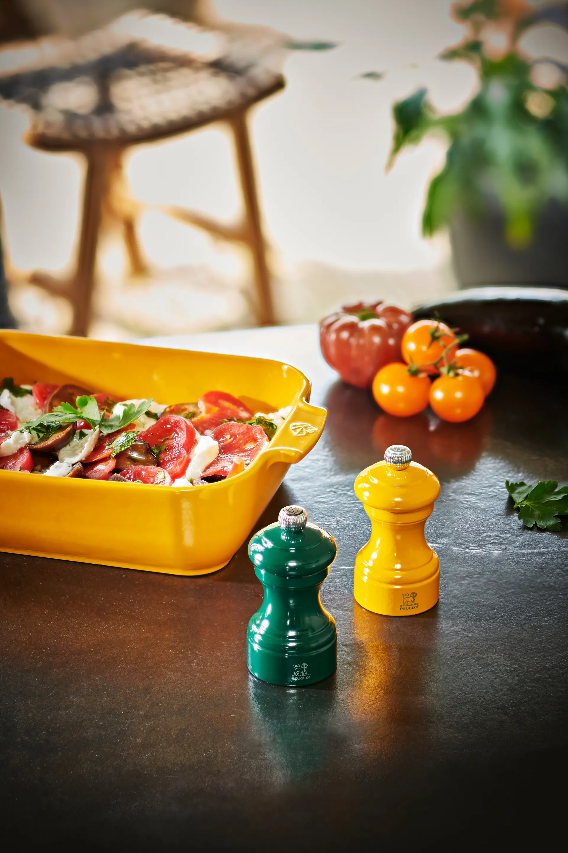 Młynek do pieprzu Bistrorama 10 cm, Green Forest Peugeot