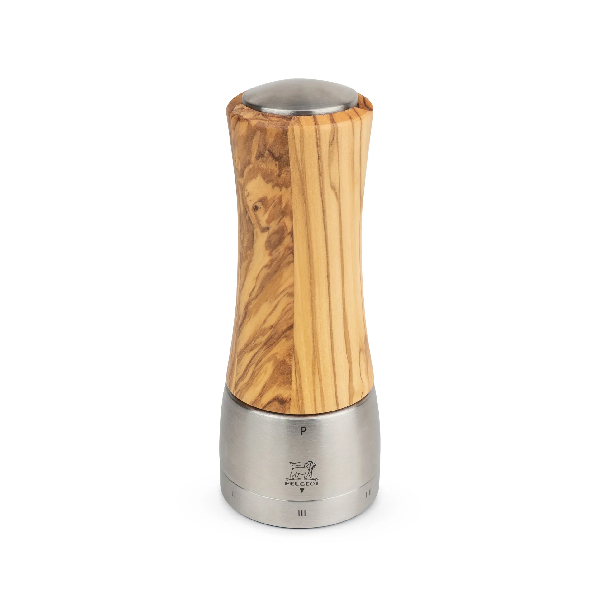 Młynek do pieprzu Madras 16 cm, Drewno oliwne stal nierdzewna Peugeot