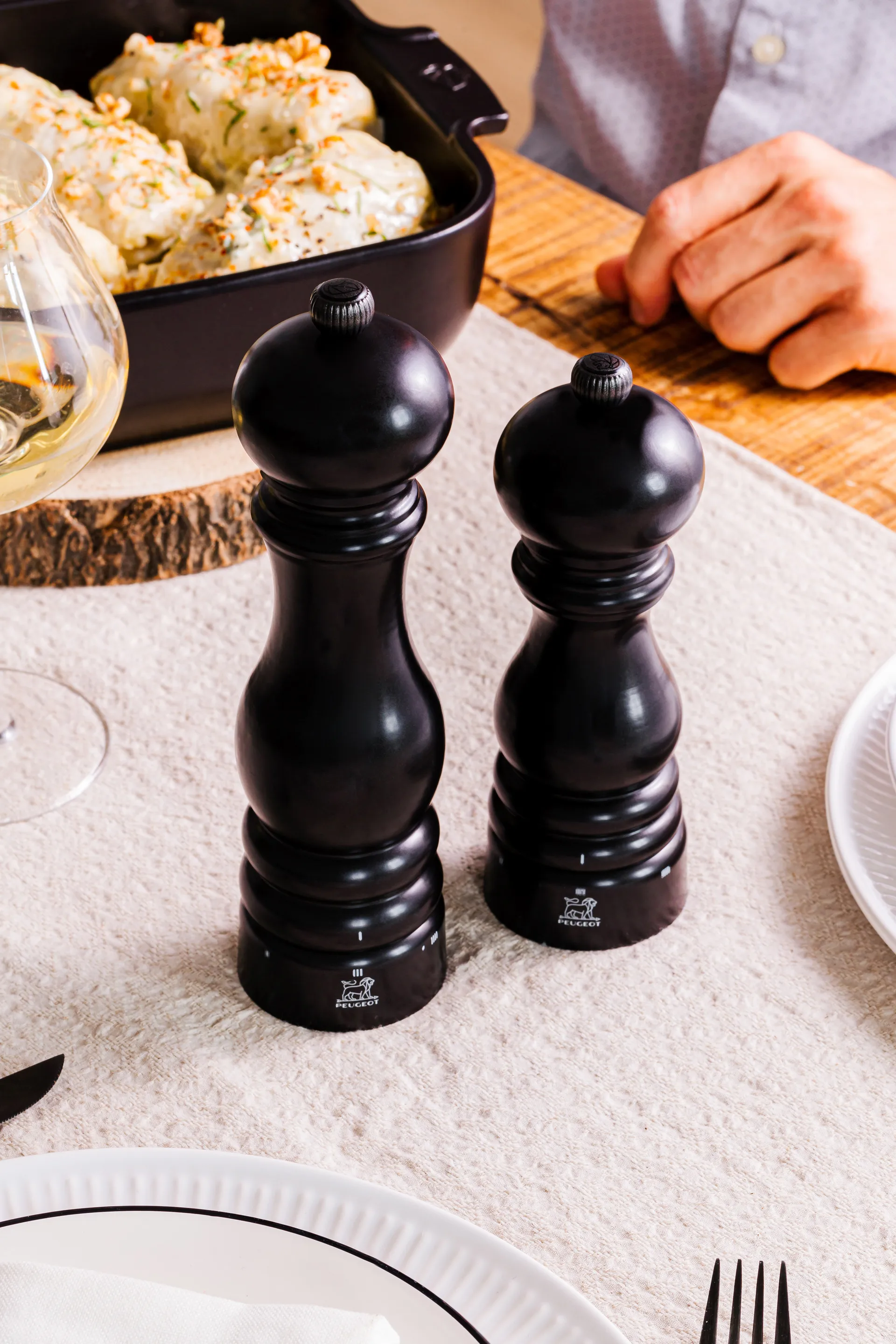 Młynek do pieprzu Paris u'Select 12 cm, Satin black Peugeot