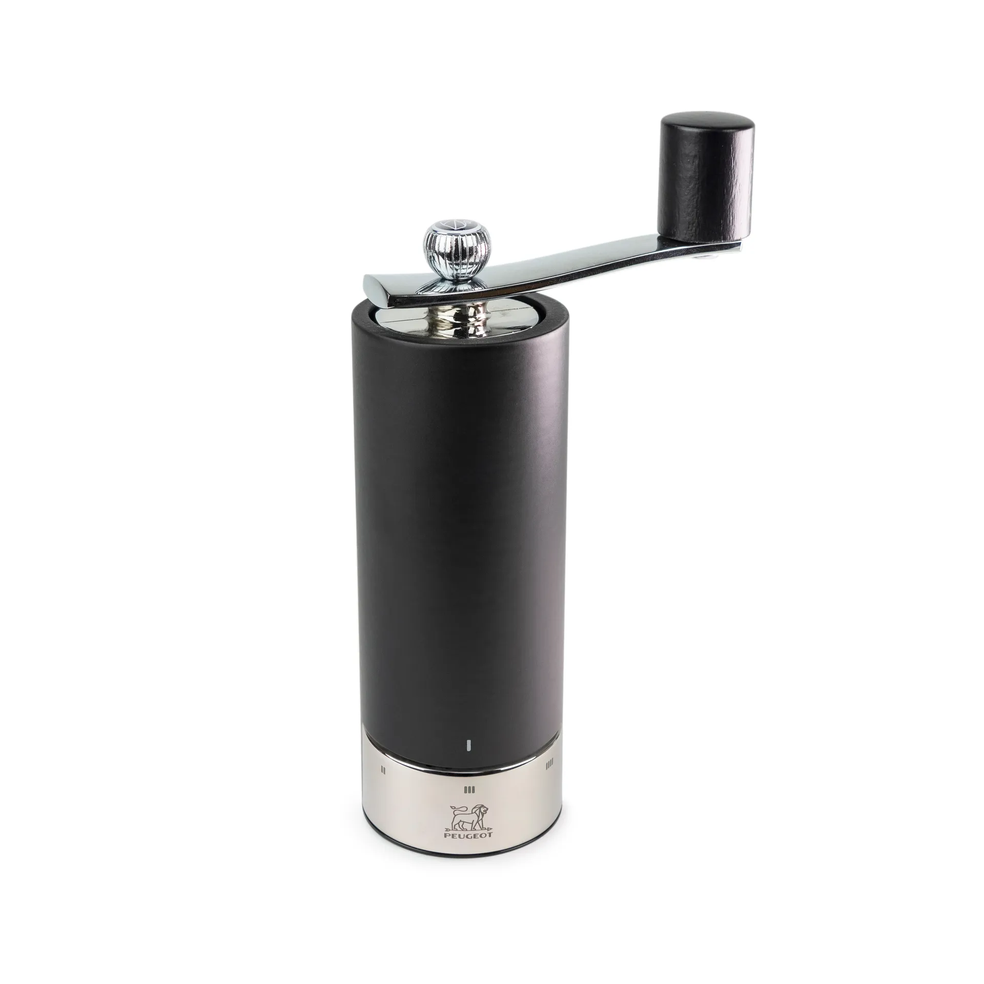 Młynek do soli ice u'select z korbką, Czarny Peugeot