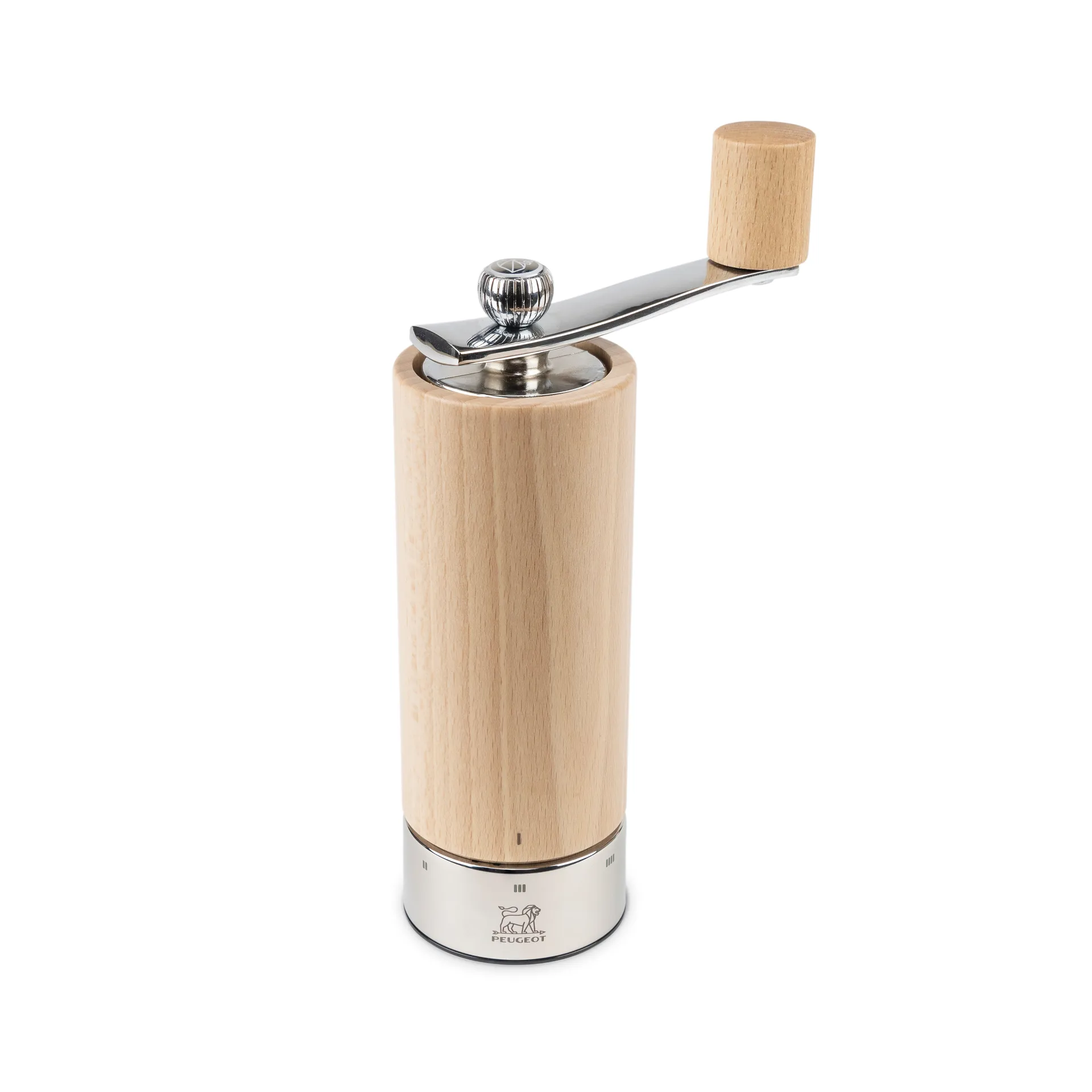 Młynek do soli ice u'select z korbką, Naturalny Peugeot