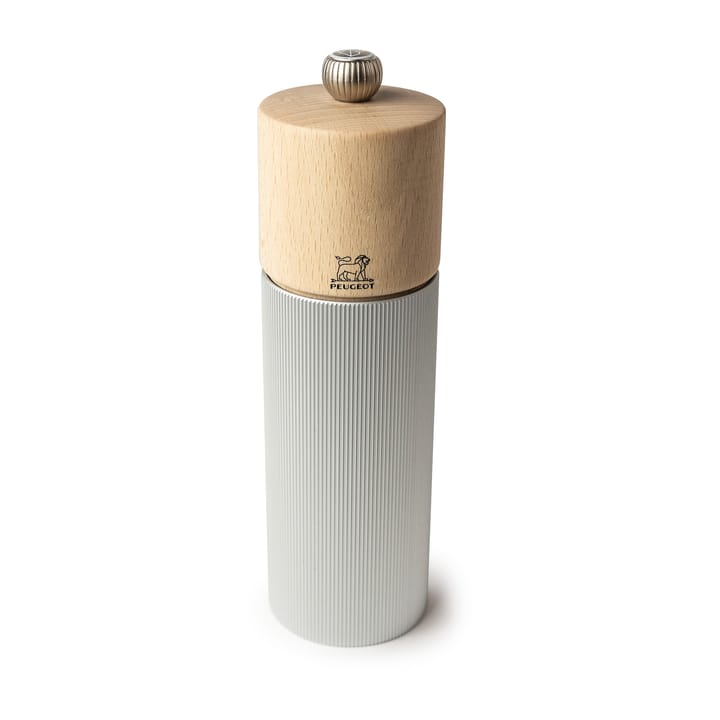 Młynek do soli Line Natural 18 cm - Wood-aluminium - Peugeot