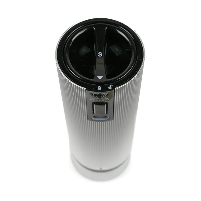 Młynek do soli Line Z Electric  15 cm, Aluminium Peugeot